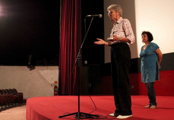 Estreno del documental Archivo Lidia Doce, del realizador Alejandro Ramírez Anderson, en La Habana.  8 de marzo de 2011. Foto: Jorge Ramírez