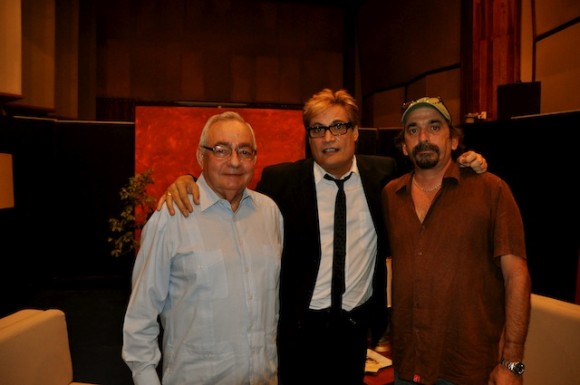 Raúl Roa Kourí, Amaury Pérez y Rafael Solís en "Con 2 que se quieran". Foto: Petí