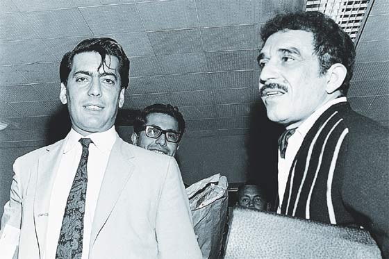 Los dos premios Nobel vivos de la lengua española, Gabriel García Márquez y Mario Vargas Llosa