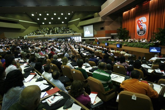 VI Congreso del Partido Comunista de Cuba. Foto: Ismael Francisco