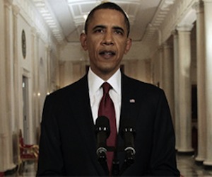 Obama anuncia muerte de Bin Laden.
