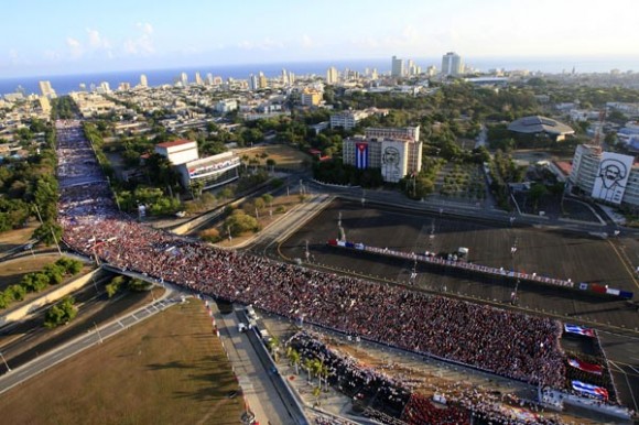 Primero de Mayo en La Habana. Foto: Ismael Francisco