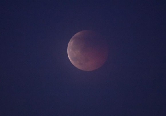 Eclipse Lunar visto desde Alemania