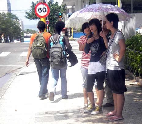 Para mitigar el calor cubano. Foto Jorge Camarero Leiva 