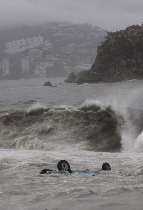 Tormenta Beatriz se transforma en huracán. Foto: Reuters