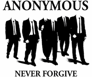 Anonymous se venga por cierre de Megaupload