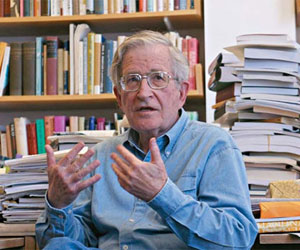 Chomsky califica a Israel de grave amenaza para paz mundial
