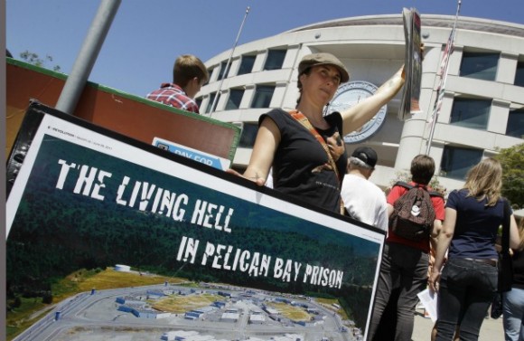 Apoyo a la huelga de hambre en Pelican Bay