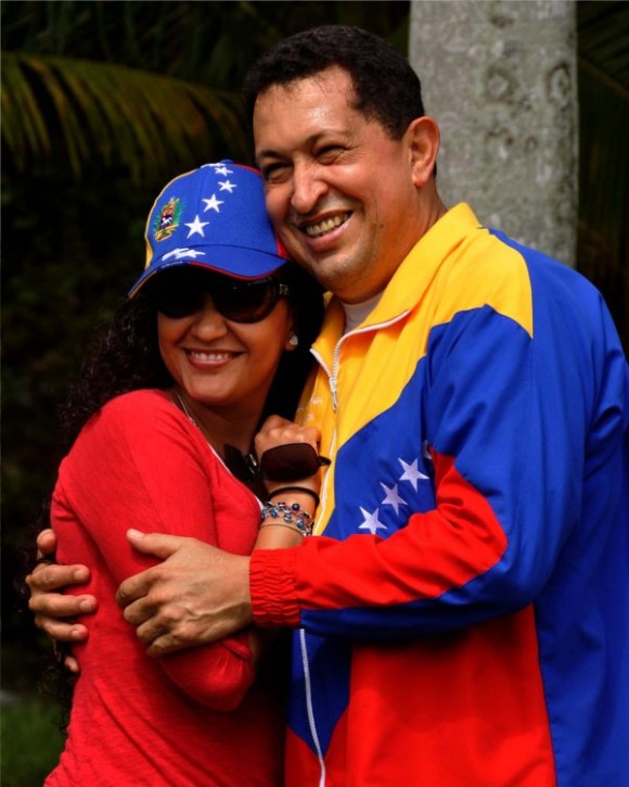 Hugo Chávez en franca recuperación. Foto: Estudios Revolución