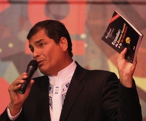 Correa rechaza intervencionismo en Libia