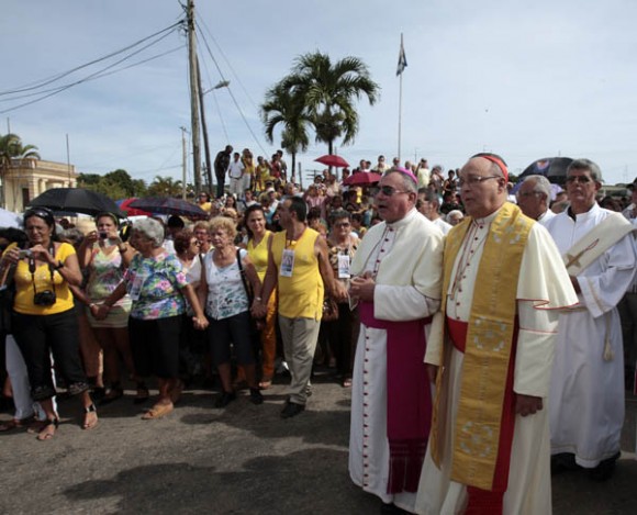 Cuba: concluye en occidente recorrido de la Virgen de la Caridad en Madruga. Foto: Ismael Francisco
