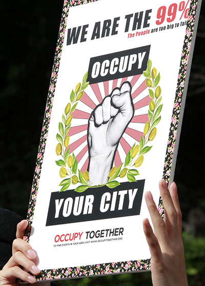Occupy Tokio. Foto: AP