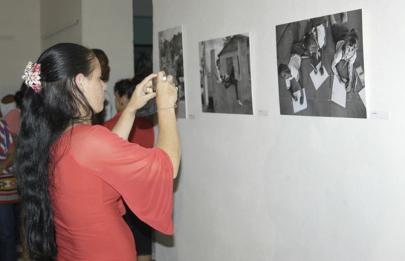 Presentación de la exposición Afrodescendientes en Guanabacoa. Foto: Marco Alfonso