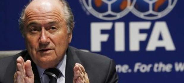 Blatter, presidente de la FIFA. Foto: Archivo