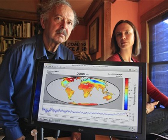 Richard Muller y su hija Elizabeth Muler: "Las temperaturas en el planeta están elevándose rápidamente"
