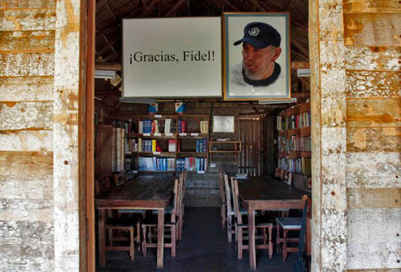 Gracias, Fidel. Foto: Ismael Francisco