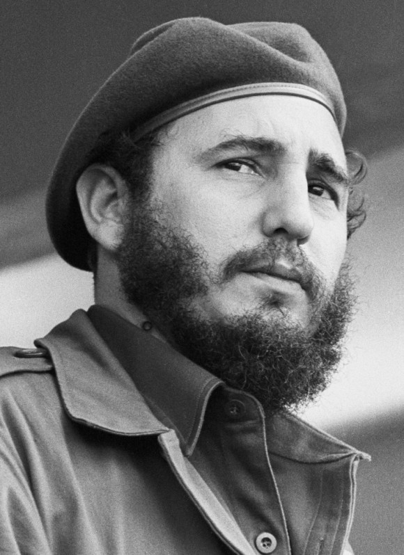 El Fidel con boina cumple 50 años. Foto: Liborio Noval