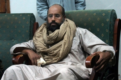 Saif el Islam Gadafi. Foto: AP