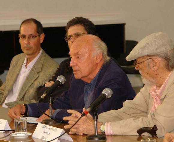 Eduardo Galeano en Casa de las Américas. Foto: David Vázquez Abella