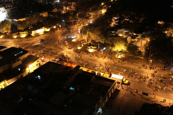 Santiago de Cuba de noche. Foto: Luis Antonio (Tony) Gómez Pérez. 