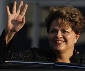 Presidenta de Brasil recibe a Canciller cubano