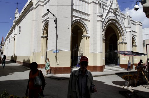 Santuario Diocesano y Basílica Menor de Nuestra Señora de la Caridad en La Habana. Foto: Franklin Reyes/ AP
