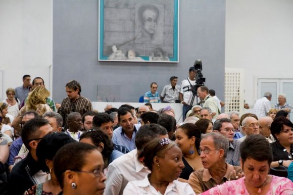 Presentación del libro "Nuestro deber es luchar" en Casa de las Américas, La Habana. Foto: Abel Carmenate/Cubadebate