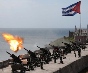 Salvas de Artillería para rendir tributo a Fidel Castro desde hoy hasta diciembre 4