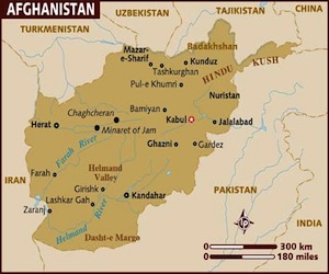 afganistan-mapa