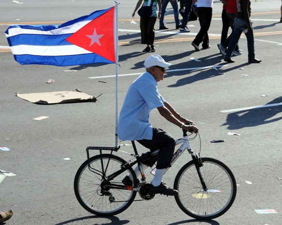 Desfile por el Primero de Mayo Foto: Ladyrene Pérez/Cubadebate