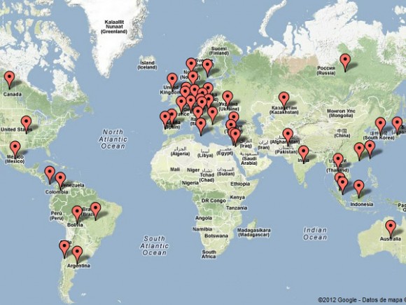 Países donde ha estado bloqueando google a los internautas por presiones de los gobiernos.
