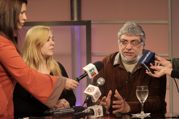 Lugo en la Televisión Pública de Paraguay