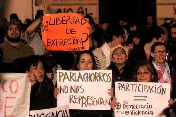 Televisión Pública de Paraguay protestas