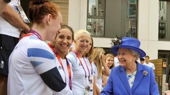 La Reina visitó el Parque Olímpico