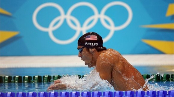 Michael Phelps fue el gran derrotado de la primera jornada de la natación