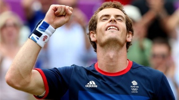 Murray celebra su victoria en cuartos de final