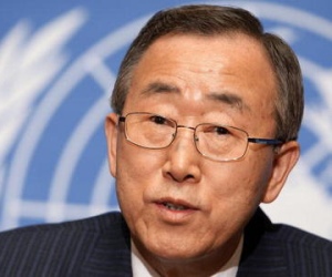 Ban Ki Moon pide solución política en conflicto sirio