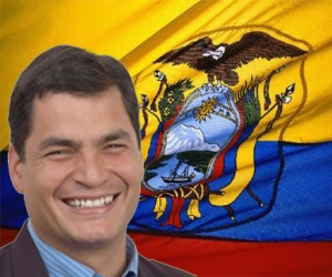 Encuesta da a Correa como vencedor en primera vuelta de comicios 