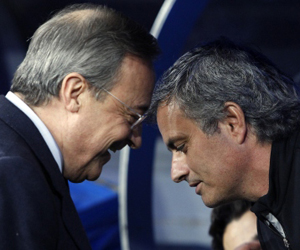 Florentino y Mourinho. Foto: EFE.