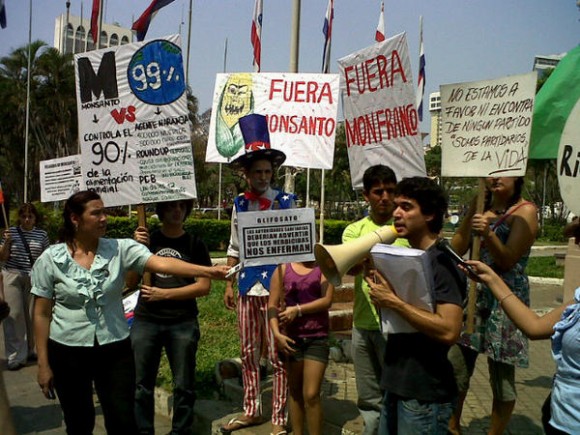 Protestas en Paraguay