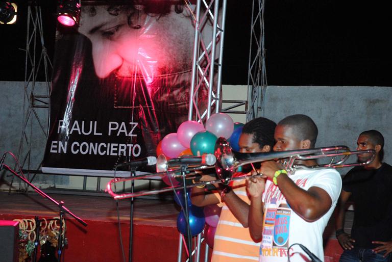 Concierto de Raúl Paz en Bayamo. FOTO: AIN