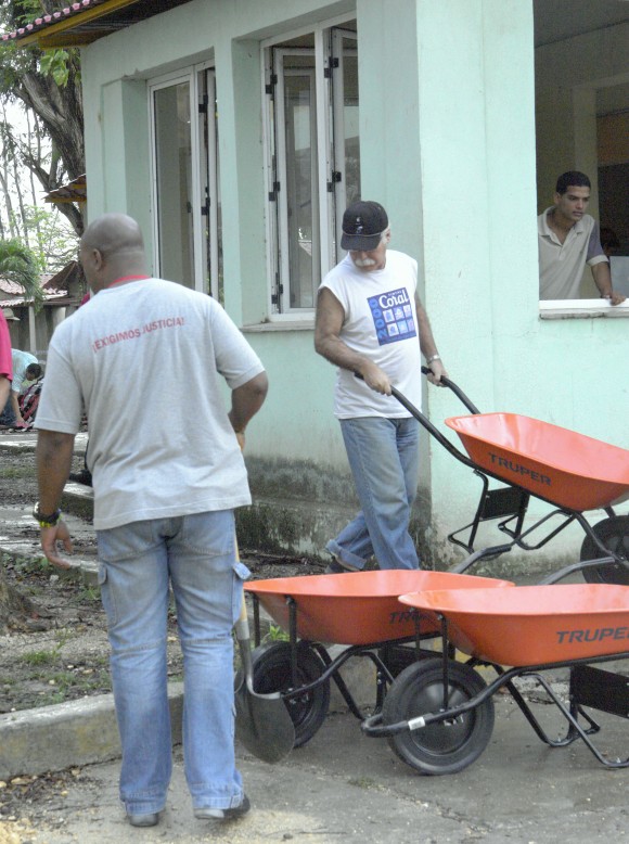 Delegados del VIII Coloquio realizan trabajo voluntario en Mayarí, Holguín