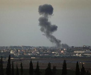 Ejército israelí bombardea la Franja de Gaza