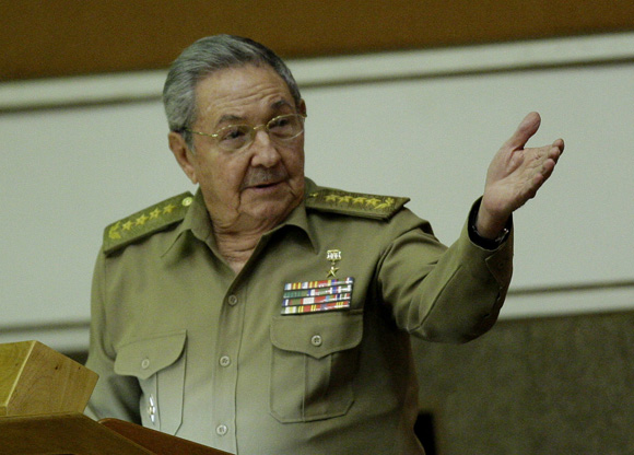 Clausura Raúl Castro, la sesión ordinaria de la Asamblea Nacional. Foto: Ismael Francisco/Cubadebate.