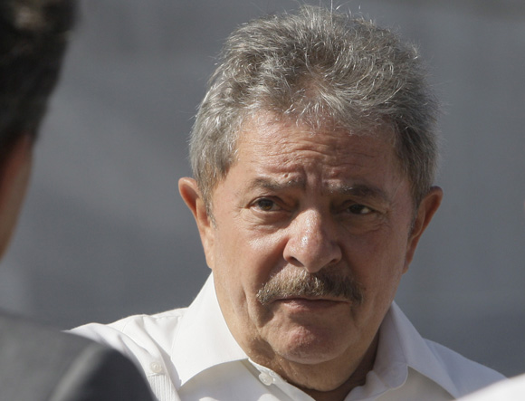 Expresidente brasileño Luis Inacio Lula da Silva rindió homenaje en La Habana a José Marti. Foto: Ismael Francisco/Cubadebate