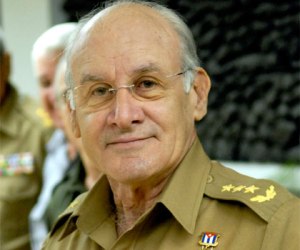 El Ministro del Interior de Cuba, Abelardo Colomé Ibarra