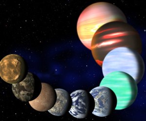 Ilustración artística del a variedad de planetas detectados por la NASA.- C. Pulliam & D. Aguilar (CFA)