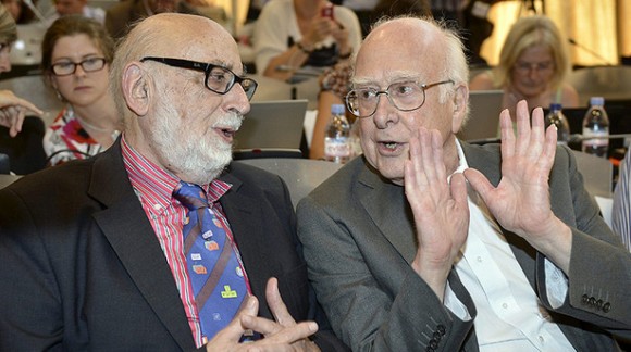 François Englert  y Peter Higgs