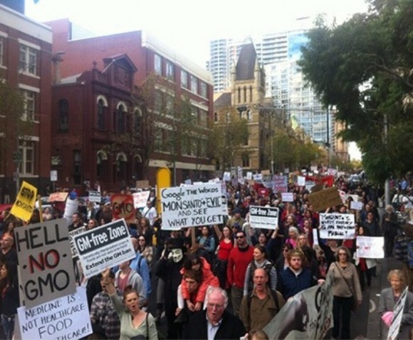 Marcha contra Monsanto. Foto: Facebook 