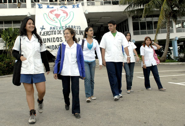 La Escuela Latinoamericana de Medicina ha formado a miles de médicos procedentes de 60 países  